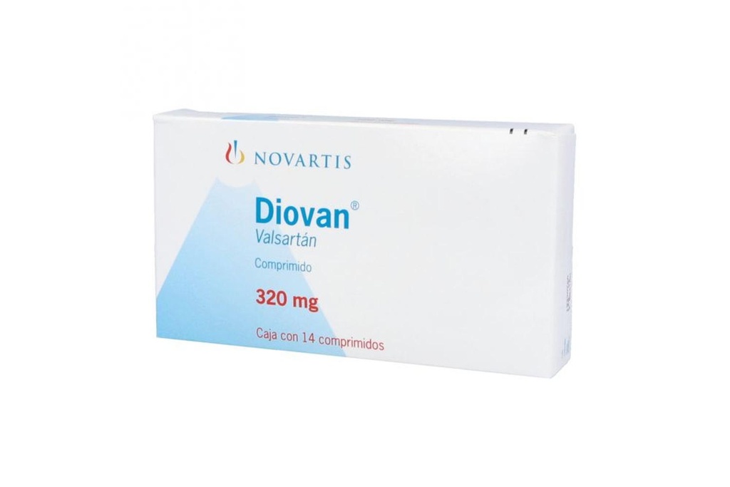 Diovan 320 Mg 14 Comprimidos Recubiertos 