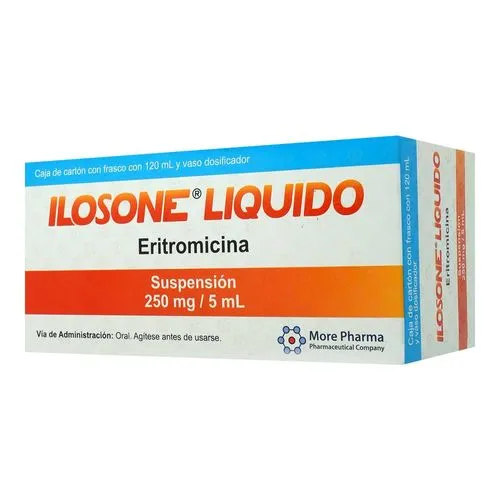 [7501082203202] Ilosone Líquido 250 Mg Suspensión 120 Ml 