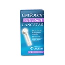 One Touch Lancetas UltraSoft 25 Lancetas 
