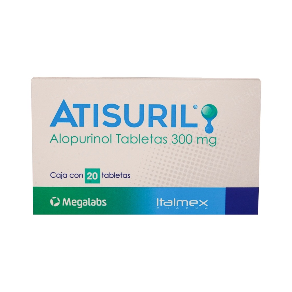 [7501390910090] Atisuril 300 Mg 20 Tabletas