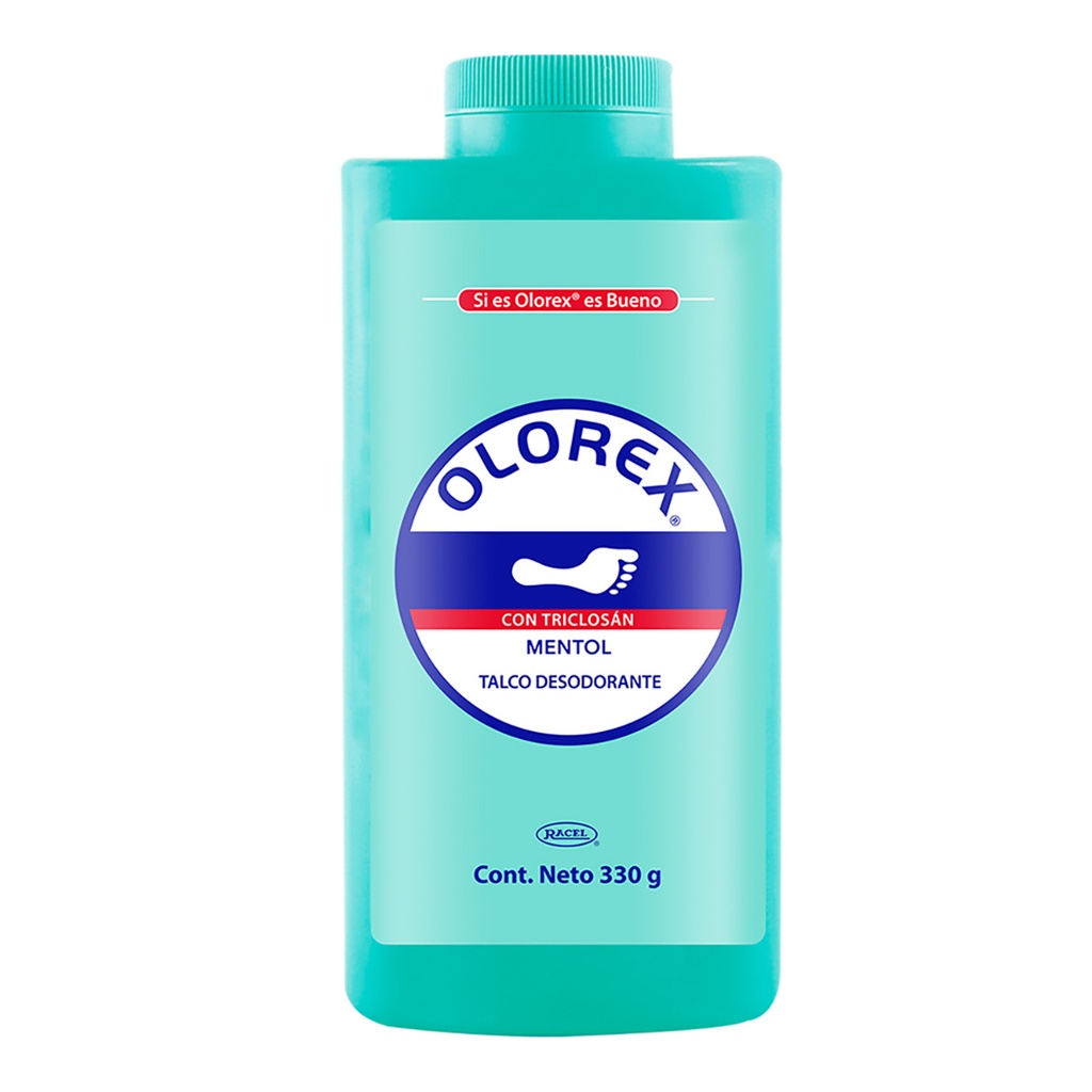 Talco Olorex Desodorante Mentol 330 G 