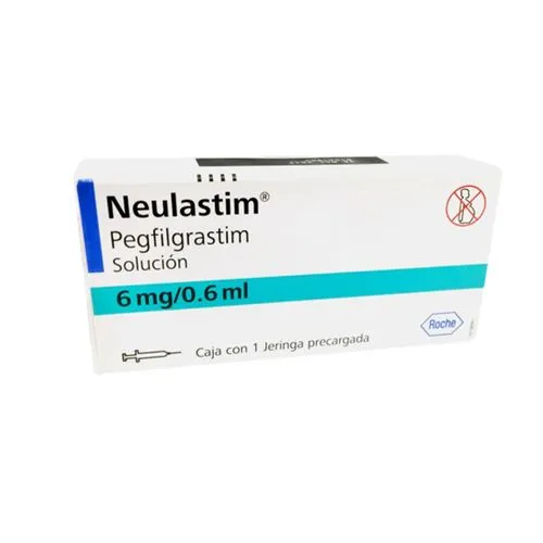 Neulastim 6 Mg/0.6 Ml 1 Jeringa Precargada 