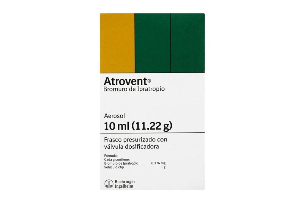 Atrovent 14 G Suspensión Aerosol 10 Ml