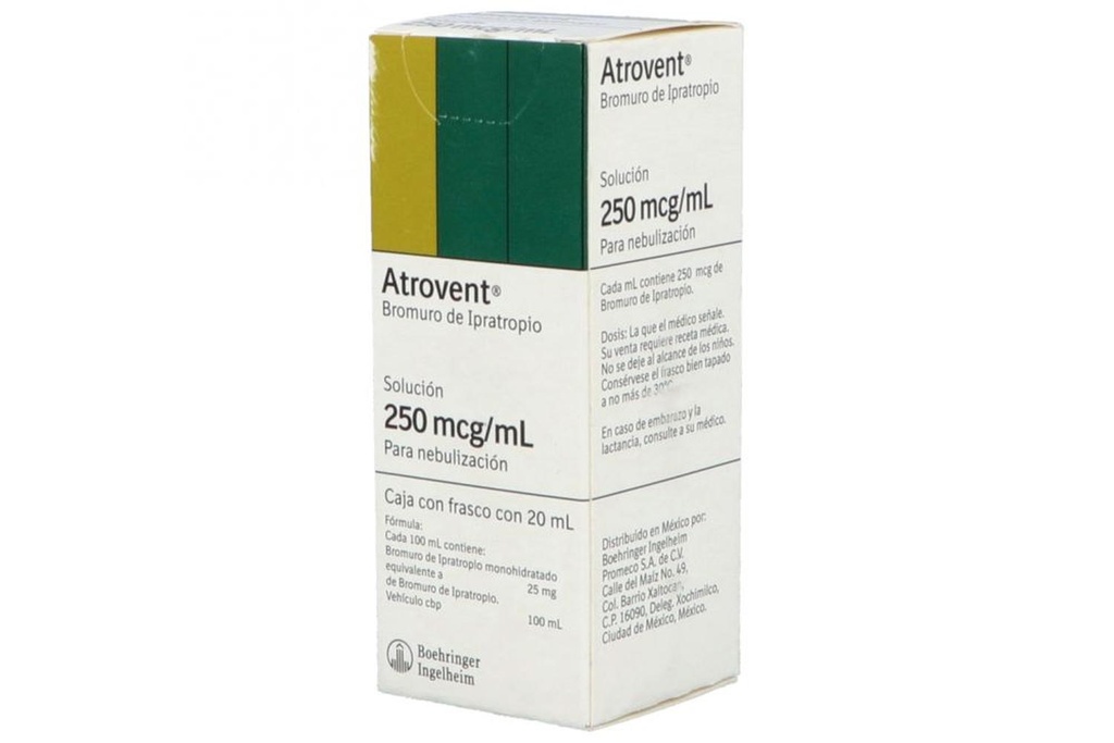 Atrovent 25 Mg Solución 20 Ml