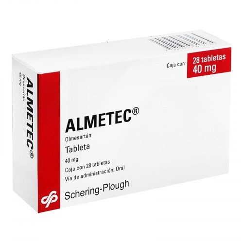 Almetec 40 Mg 28 Tabletas