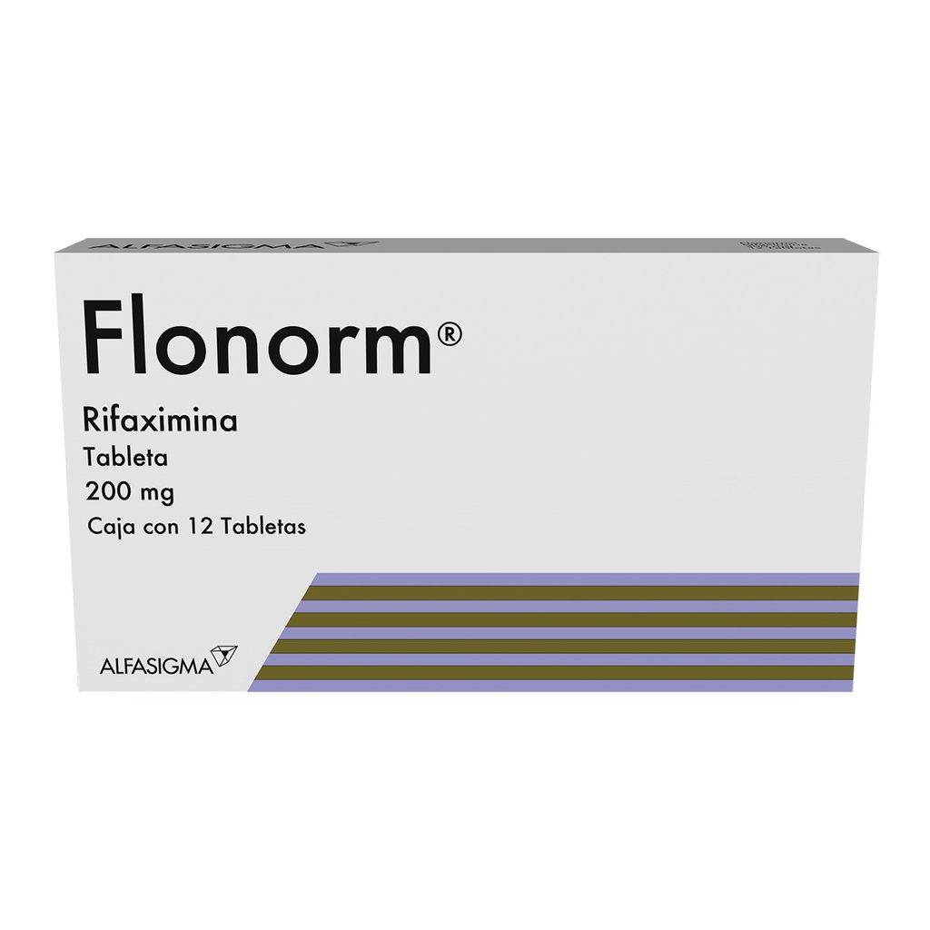 Flonorm 200 Mg 12 Tabletas 