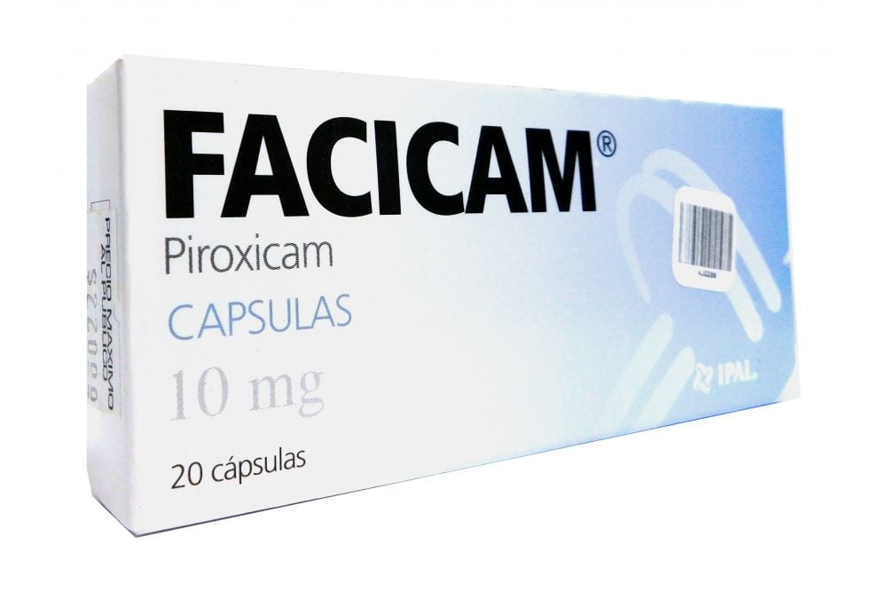 [7501314703111] Facicam 10 Mg 20 Cápsulas 