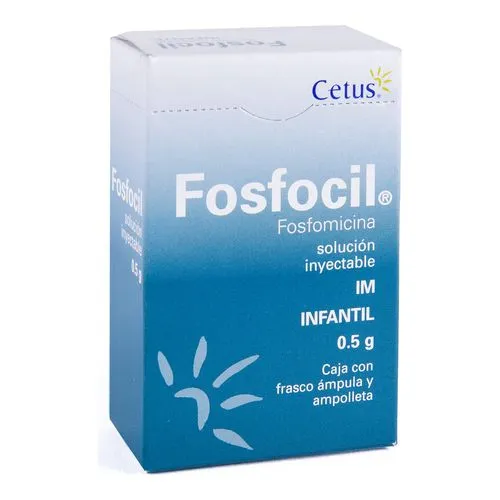 [7501314701728] Fosfocil 500 Mg 1 Ámpula 