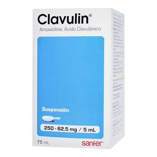 Clavulin 250 Mg Suspensión 75 Ml 