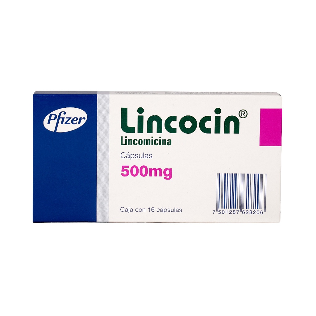 Lincocin 500 Mg 16 Cápsulas 