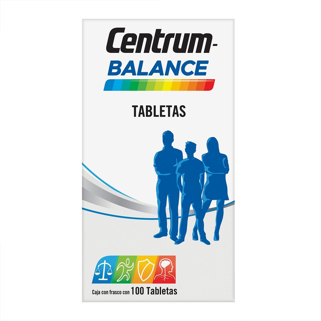 Centrum Fórmula Balanceada 100 Tabletas 