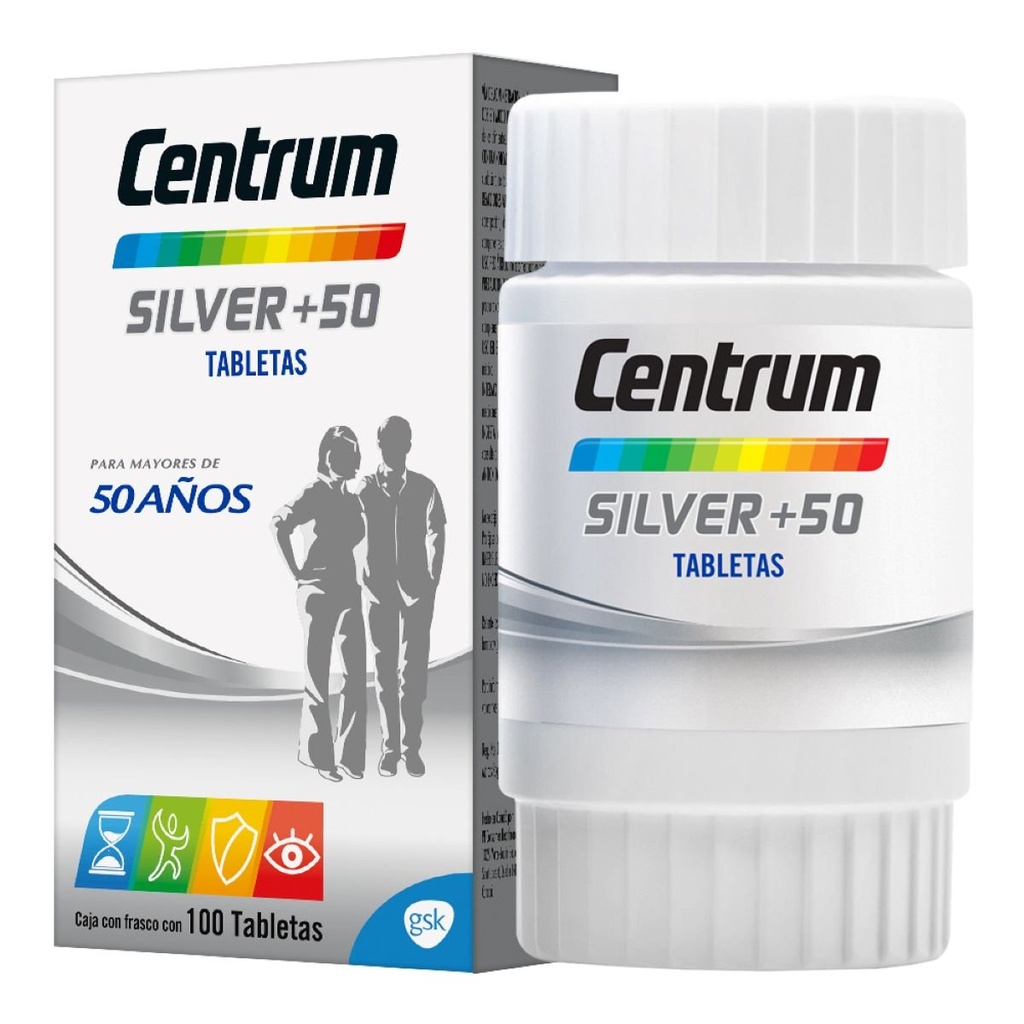 Centrum Silver+50 100 Tabletas 
