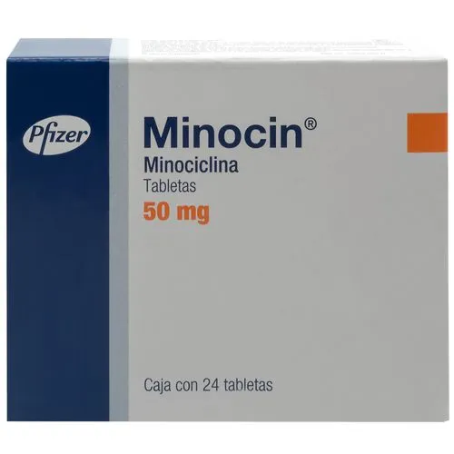 [7501228300284] Minocin 50 Mg Blister 24 Tabletas 