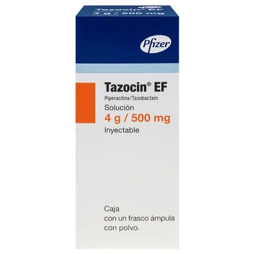 Tazocin EF 4/0.500 G Solución Inyectable Frasco Ámpula 