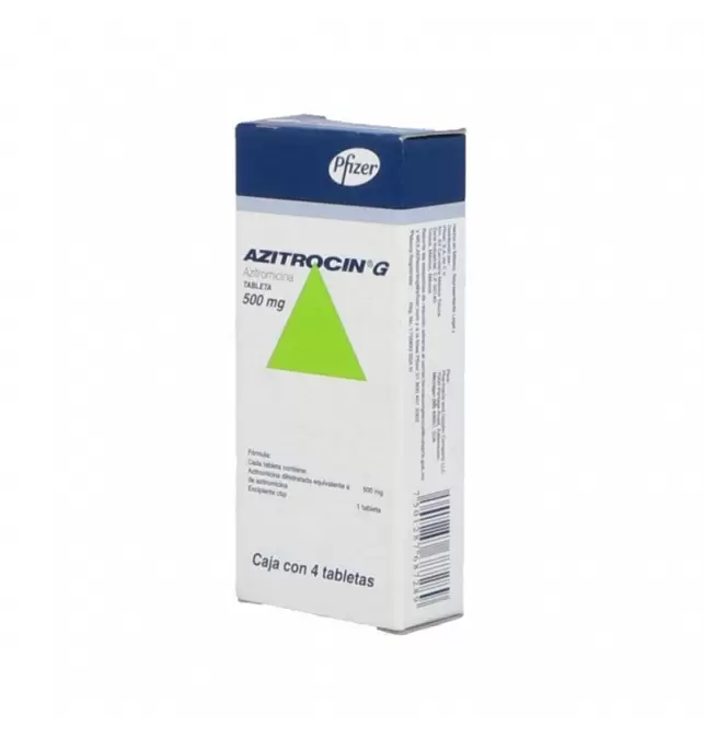 Azitrocin G 500 Mg 4 Tabletas