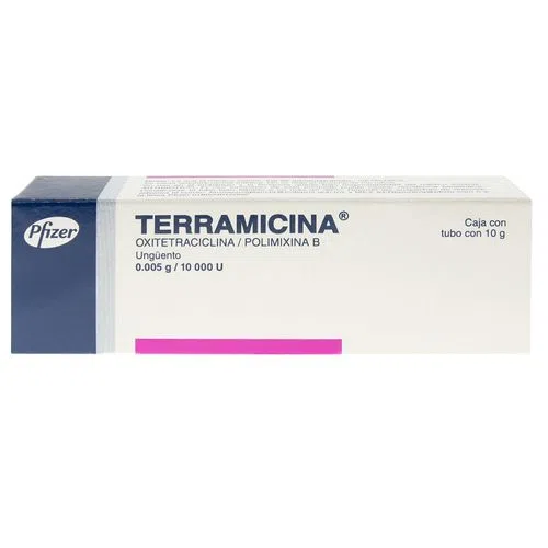 Terramicina Oftálmico Ungüento 10 G 