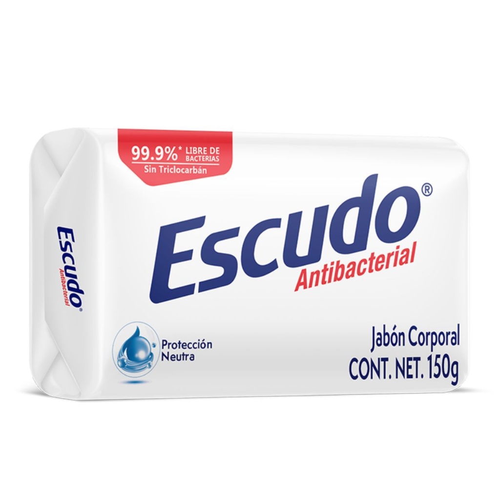 Jabón Escudo Blanco Protección Neutra 150 G 