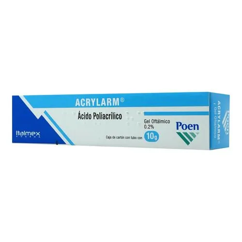 Acrylarm Poen 2% Gel Oftálmico Tubo 10 G
