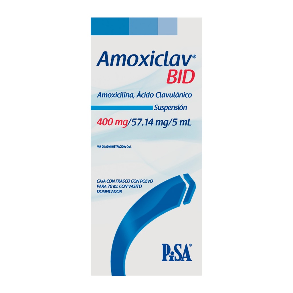 Amoxiclav Bid 400/57.1 Mg 70 Ml