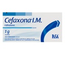 Cefaxona IM 1 G Frasco Ámpula 