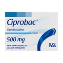 Ciprobac 500 Mg 14 Tabletas 