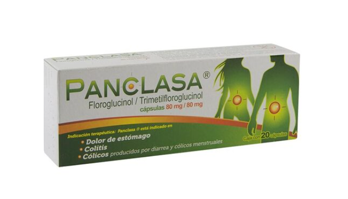 Panclasa 80/80 Mg 20 Cápsulas 