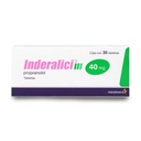 Inderalici 40 Mg 30 Tabletas 