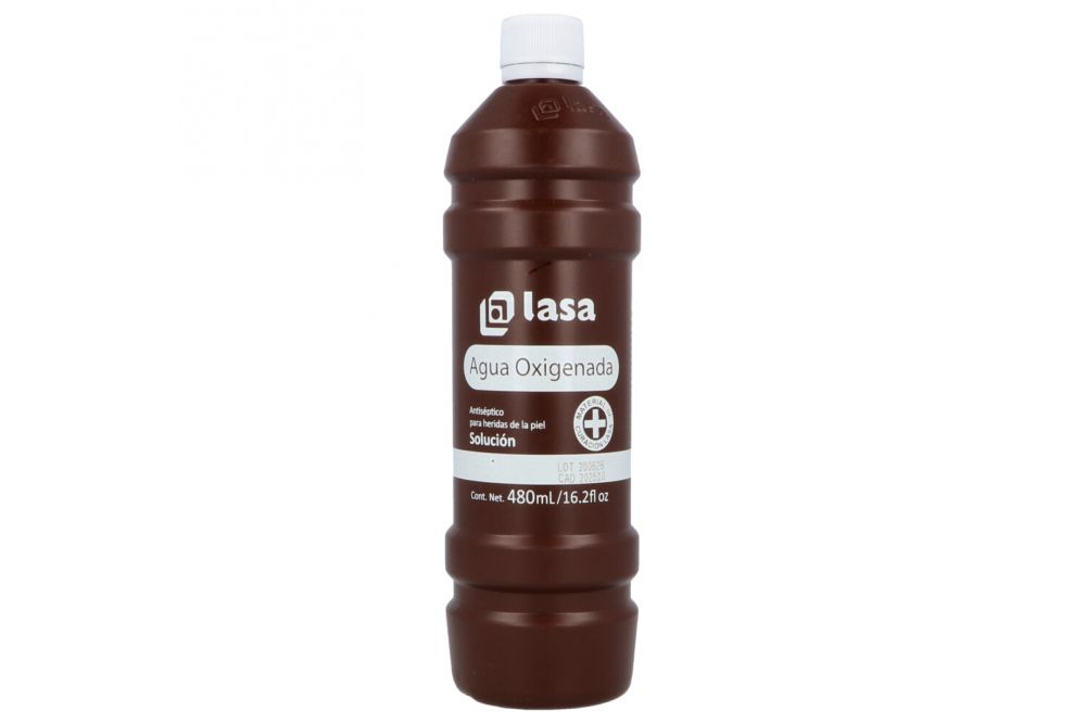 Agua Oxigenada Lasa 480 Ml