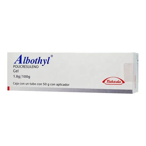 Albothyl 1.8 G/100 G Gel Vaginal Tubo 50 G