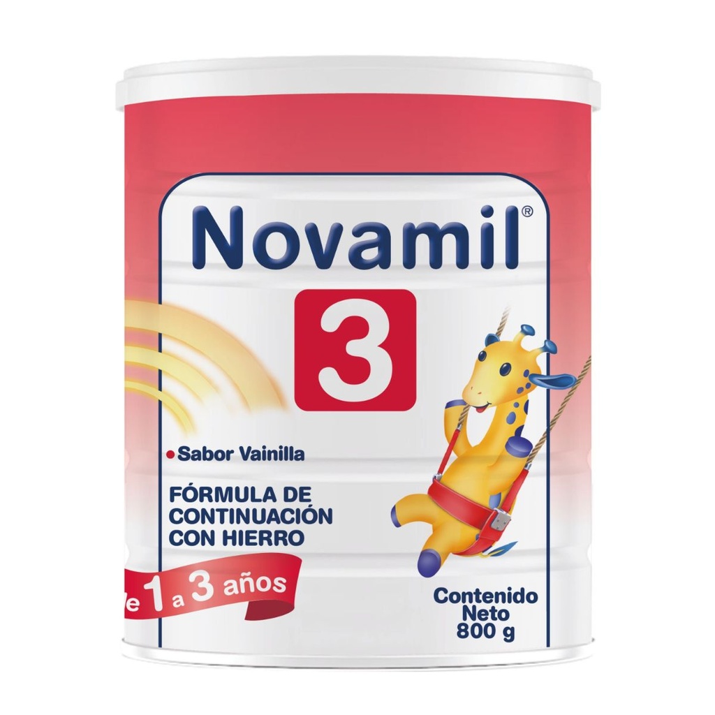 Novamil 3 Vainil 1-3 Años 800 G 