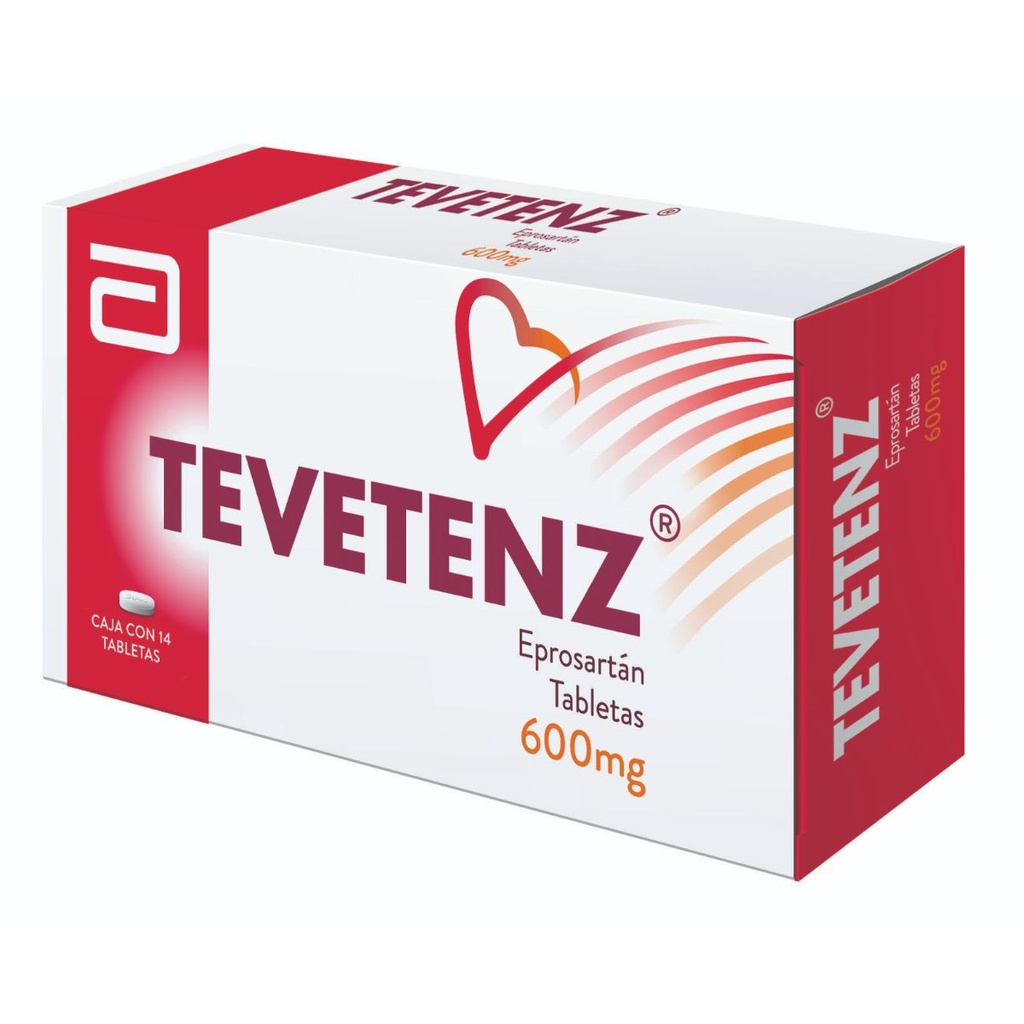 Tevetenz 600 Mg 14 Tabletas 