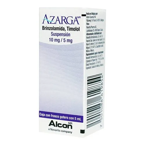 Azarga 10/5 Mg Gotero 5 Ml
