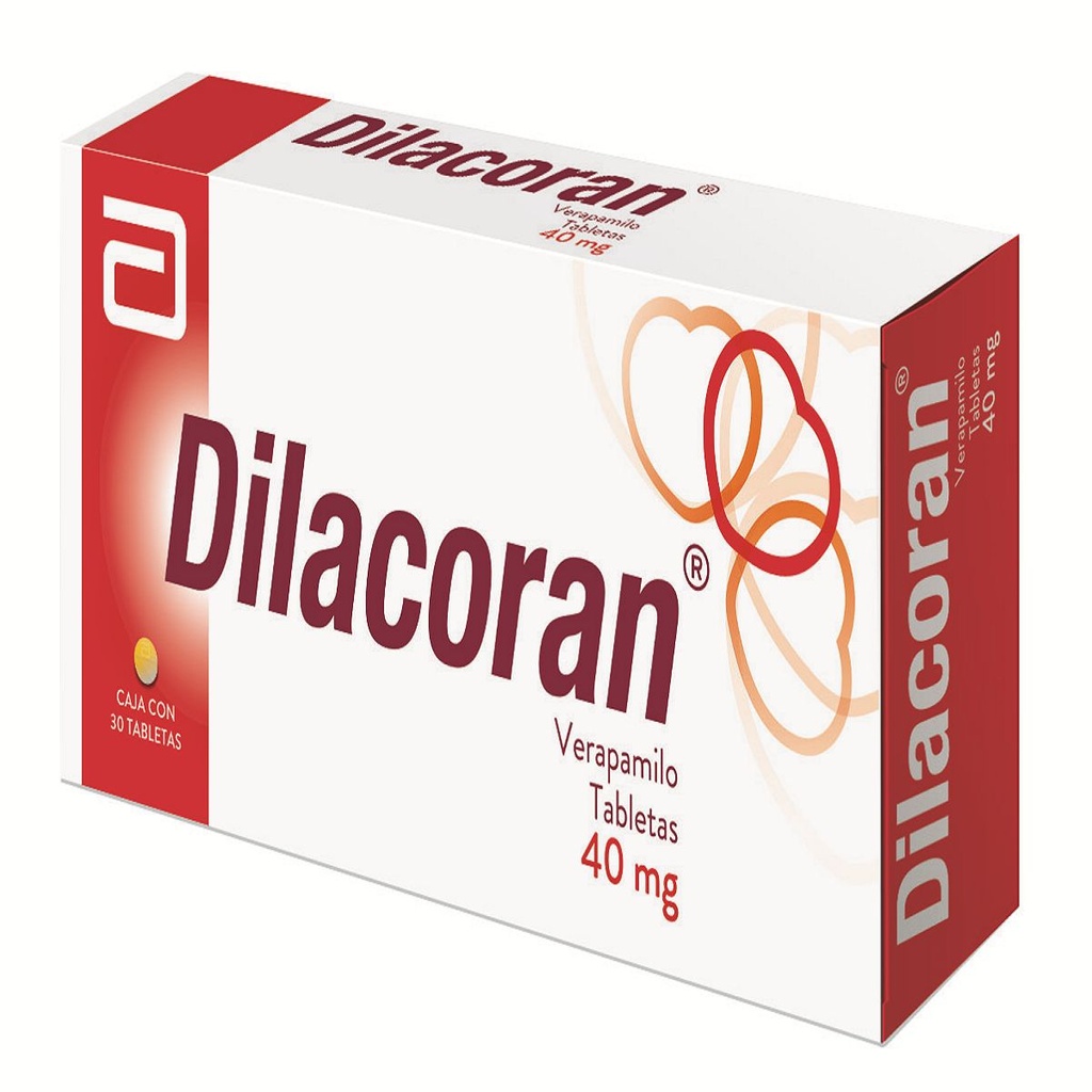 Dilacoran 40 Mg 30 Grageas 