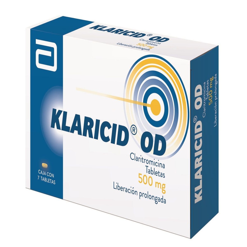 Klaricid Od 500 Mg 7 Tabletas 