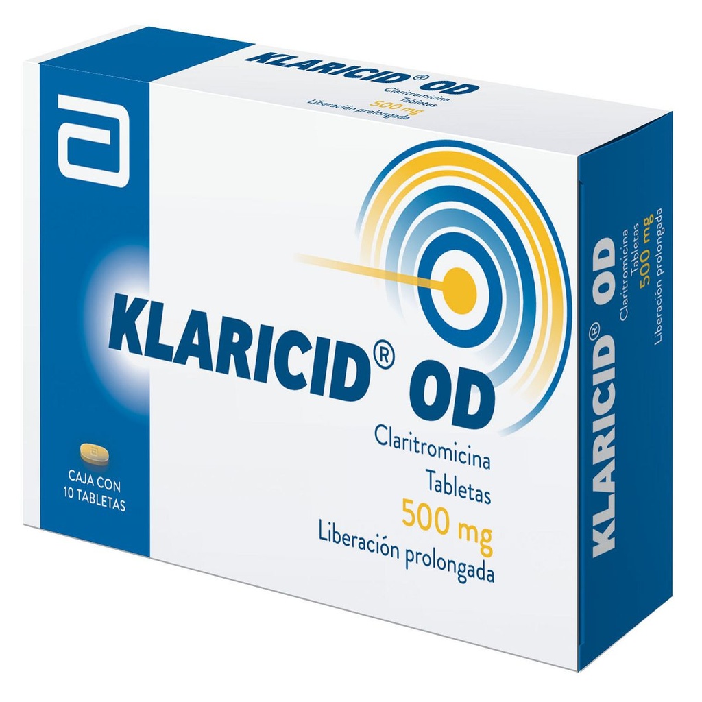 Klaricid Od 500 Mg 10 Tabletas 
