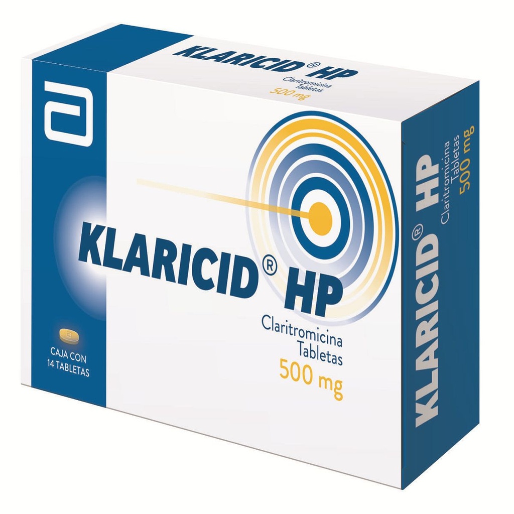 Klaricid Hp 500 Mg 14 Tabletas 
