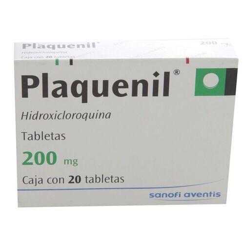 Plaquenil 200 Mg 20 Tabletas 