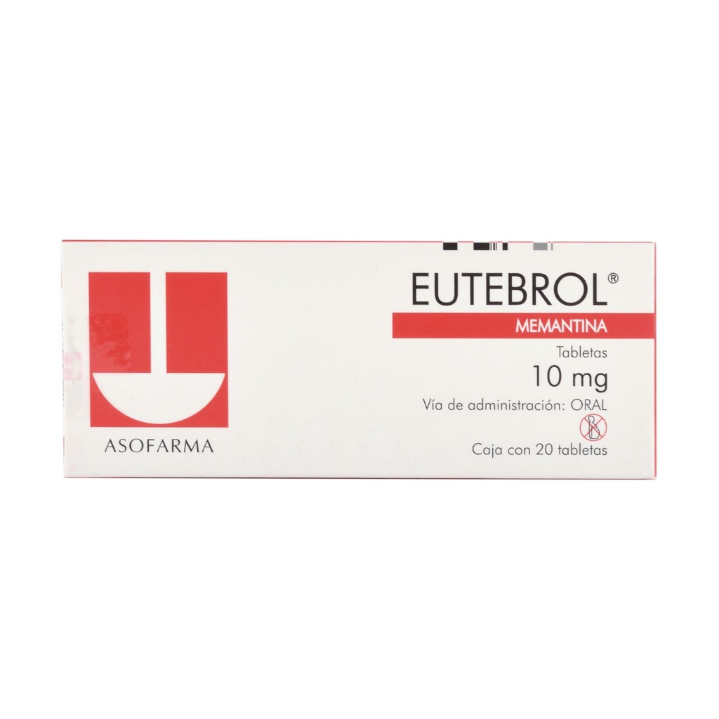 Eutebrol 10 Mg 20 Comprimidos 