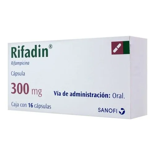 Rifadin 300 Mg 16 Cápsulas 