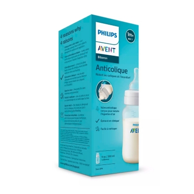 Biberón Philips Avent Anticólicos 9 Onzas 260 Ml