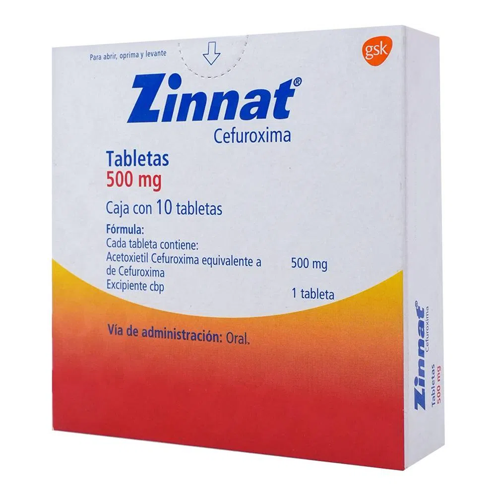 [7502216935792] Zinnat 500 Mg 10 Tabletas 