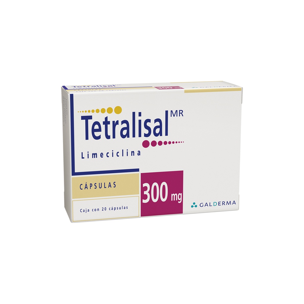 [7502003560473] Tetralisal 300 Mg 20 Cápsulas 