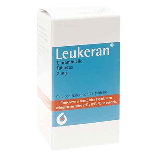 Leukeran 2 Mg 25 Tabletas 