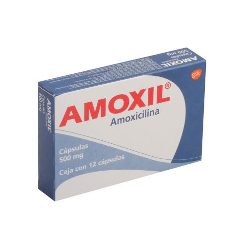 Amoxil 500 Mg 12 Cápsulas
