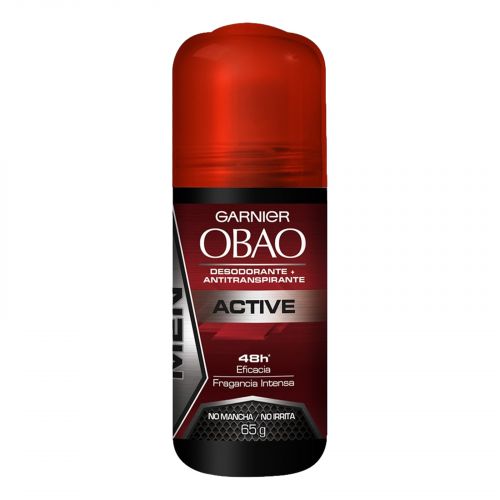 Desodorante Garnier Obao For Men Active Roll On 65 G 