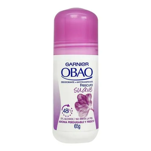 Desodorante Garnier Obao Frescura Suave Roll On 65 G 
