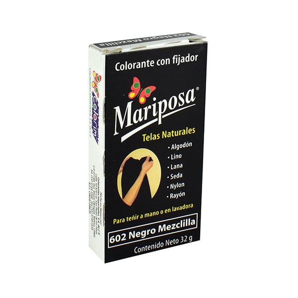 [7501130514199] Colorante Mariposa Pastilla Negro Mezclilla 