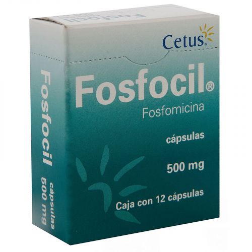 Fosfocil 500 Mg 12 Cápsulas 