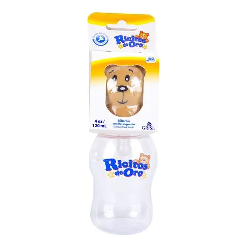 Biberón Ricitos De Oro Cuello Ang 4Oz