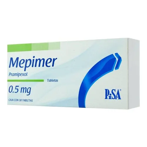 Mepimer 0.5 Mg Caja 30 Tabletas 